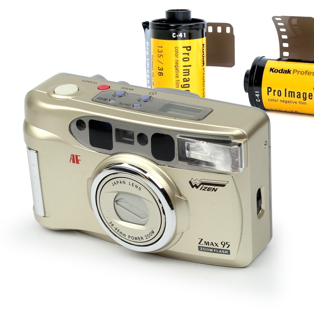 Telecorsa กล้องฟิล์ม Wizen Zmax 95 Zoom Flash รุ่น FilmCamera-Zmax95-00h-K2