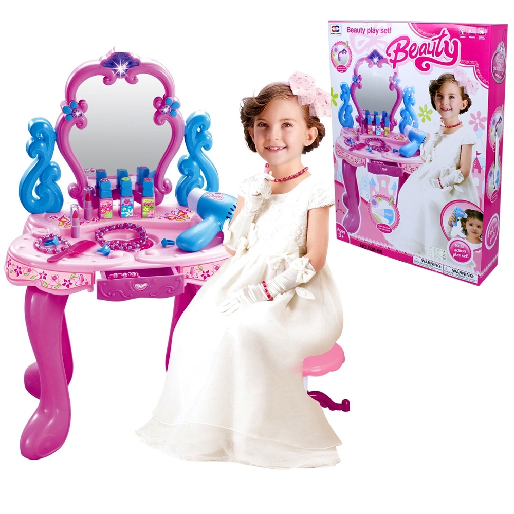 Telecorsa Dressing Table Princess Beauty Play Set Model MakeUp-Set-008-86-08C-Rim