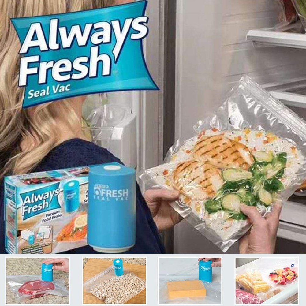 Telecorsa เครื่องซีลสูญญากาศ Always Fresh Seal Vac รุ่น AlwaysFresh-09b-J1