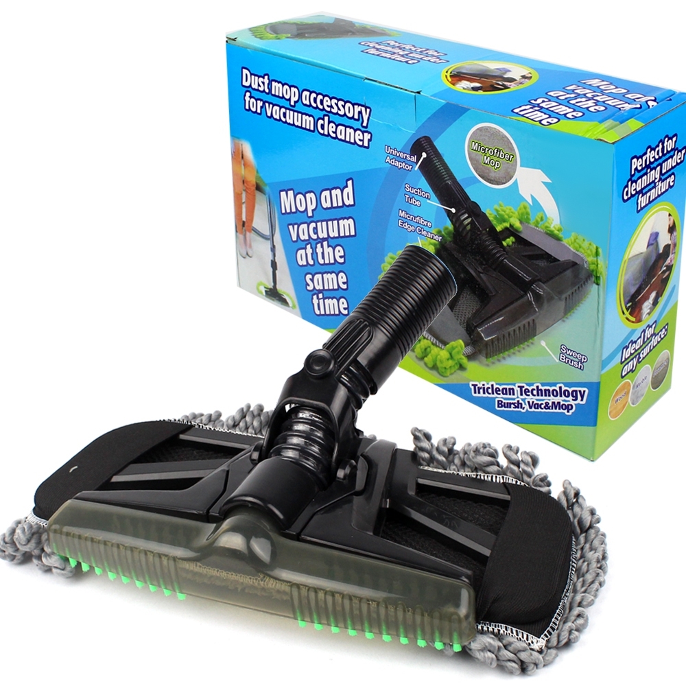 Telecorsa 2in1 mob head for vacuum cleaner Is both vacuuming and mob in the Mopnvacuum-05A-J1 model