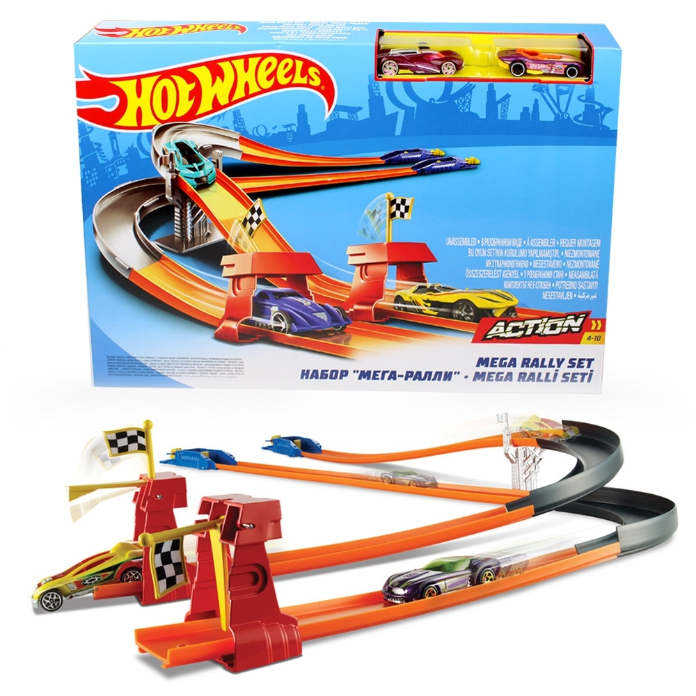 Telecorsa HOT WHEEL Turbo Race Track Set BGJ10 Model HotWheelBGJ10-100%-05D-Rim