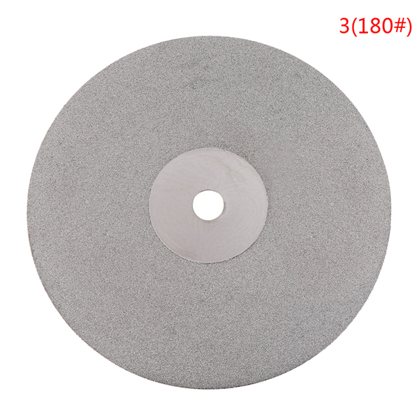 hebeanna Yiyi 6 150 มิลลิเมตรเพชรเคลือบแบนแผ่นตักเครื่องประดับโปแลนด์บดล้อ 80 ~ 3000 #