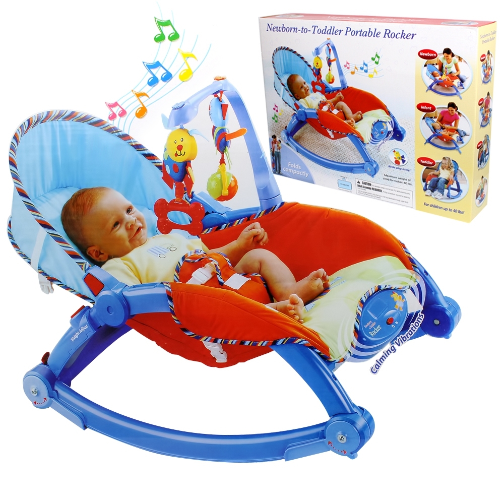 Telecorsa Baby Cradle Newborn To Toddler Portable Rocker Model 63500-081A-Rim