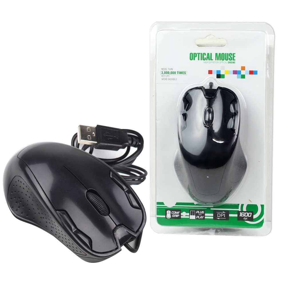 Telecorsa เม้าส์ USB Optical Mouse รุ่น OpticalMouse05G-Song