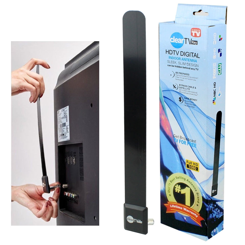 Telecorsa เสาอากาศ รับสัญญาณทีวีดิจิทัล HDTV Digital Clear TV Key รุ่น HDTVDigital00f-J1