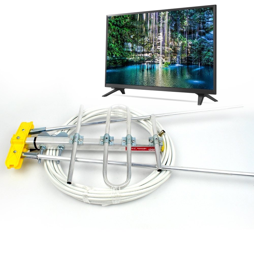 Telecorsa เสาอากาศ แผงรับสัญญาณทีวี Digital TV Antenna A111 รุ่น Digital-TV-Antenna-111-51A-K3