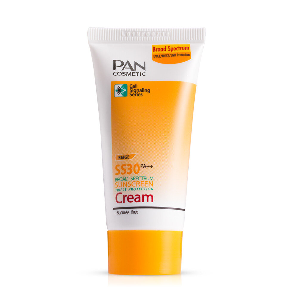 Pan SS30 Broad Spectrum Sunscreen Cream-Beige 30 g. แพน กันแดด SPF 30 สีเบจ
