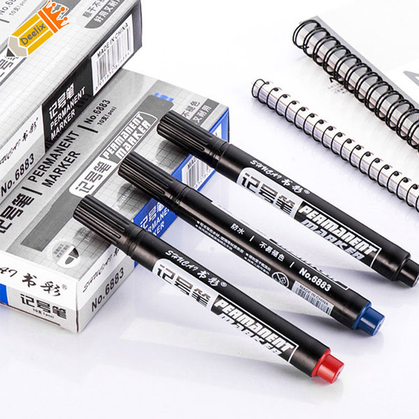 CD pen, blue, black, black, stationery, office equipment