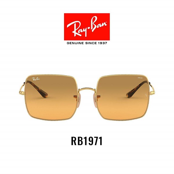 Ray-Ban Square Sunglasses- RB1971 9150AC แว่นตากันแดด เรย์แบน